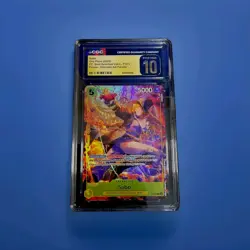 Sabo P-073 Best Selection Vol 3 Promo Alt Art Foil One Piece TCG Card CGC 10 - Image 1