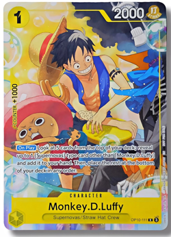 One Piece TCG Monkey D. Luffy OP10-111 Welcome Pack 2026 Vol.1 Promo - Image 1