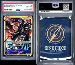 2024 ONE PIECE OP08-TWO LEGENDS #119 KAIDO & LINLIN PSA 10 - Image 3