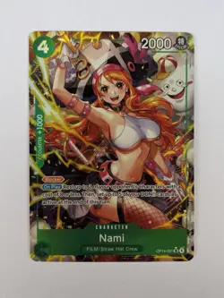 x2 One Piece TCG Nami OP14-031 Alt Art SR The Azure Sea’s Seven English OP14 TCG - Image 3