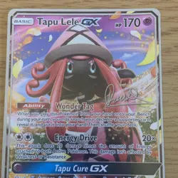 Pokemon Card Tapu Lele GX 60/145 World Championship Non Holo English Near Mint - Image 2