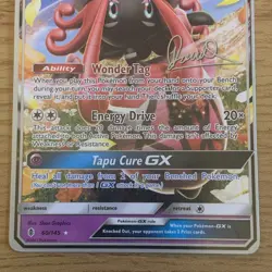 Pokemon Card Tapu Lele GX 60/145 World Championship Non Holo English Near Mint - Image 3