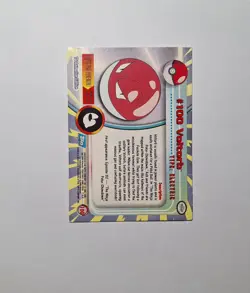VOLTORB #100 Holo Pokemon TV Animation Edition Card Defected - Image 2