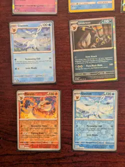 Pokemon Card Lot 9 Eeveelution NM Jolteon VMAX Espeon V Prismatic Evolutions - Image 4