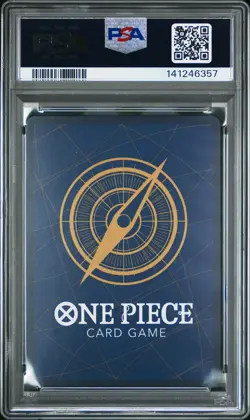 2023 ONE PIECE JAPANESE PROMOS BANDAI CARD GAME FEST #041 MONKEY D. LUFFY PSA 9 - Image 2
