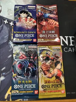 ONE PIECE Card Game Booster Pack Set OP01–OP04 Japanese SEALED Japan #008 - Image 2