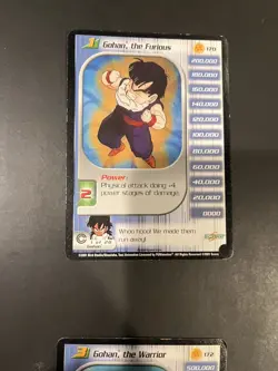 Trunks Saga Gohan Level 1-3 HT Unlimited Set Dragon Ball Z Tcg Ccg DBZ Card - Image 3