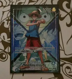 One Piece Card Game Monkey D Luffy The Time Of Battle Alt Art Leader OP16-022 - Image 1