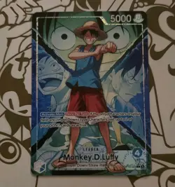 One Piece Card Game Monkey D Luffy The Time Of Battle Alt Art Leader OP16-022 - Image 2