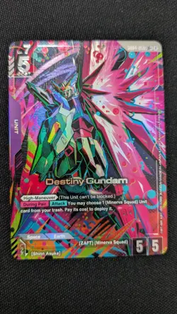 Gundam Card Game - GD04-050 - Destiny Gundam - LR+ - Image 1