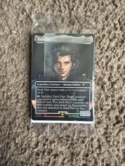 Sealed Zack Fair Magic the Gathering MTG Promo Card (FF7 Rebirth Switch 2 Bonus) - Image 1