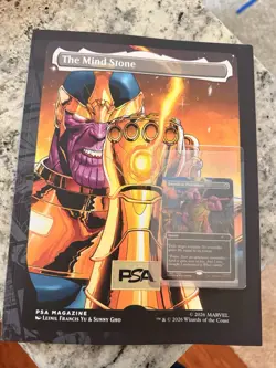 PSA Magazine MAY 2026 Sealed Thanos Magic The Gathering Card Promo Swords 👀 - Image 1