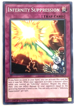 YuGiOh! - Infernity Suppression - Common - Image 1