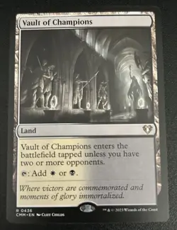 Vault of Champions Commander Masters MTG Regular Card Condition NM - Image 1