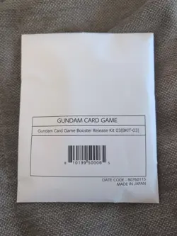 Gundam Card Game Booster Release Kit 03 [BKIT-03] - SEALED ENGLISH! - Image 1
