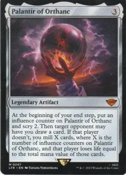MTG: Universes Beyond: TLotR: Palantir of Orthanc: Lightly Played Condition - Image 1