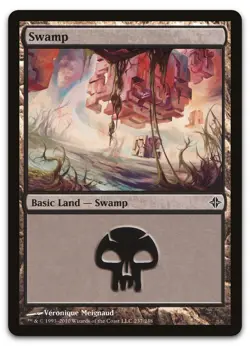 Swamp (237) #237 (NM) Rise of the Eldrazi ROE Magic MTG - Image 1
