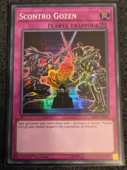 *Italian* Yugioh Gozen Match HISU-EN060 Super Rare 1st Ed NM - Image 1