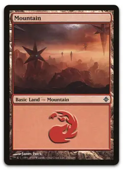 Mountain (242) #242 (NM) Rise of the Eldrazi ROE Magic MTG - Image 1