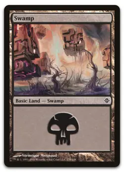 Swamp (239) #239 (NM) Rise of the Eldrazi ROE Magic MTG - Image 1