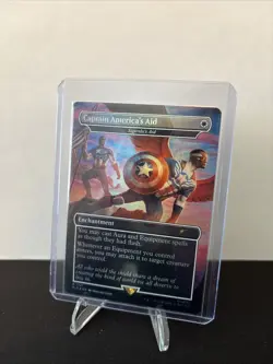 Captain America's Aid - Sigarda's Aid (Rainbow Foil) Secret Lair Drop Foil - Image 1
