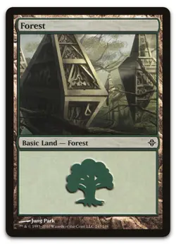 Forest (247) #247 (NM) Rise of the Eldrazi ROE Magic MTG - Image 1