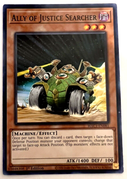 YuGiOh! - Ally of Justice Searcher - HAC1-EN081 - 1st Edition - Common - Image 1