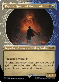 MTG - Pippin, Guard of the Citadel - Showcase - Lord of the Rings - Magic - Image 1