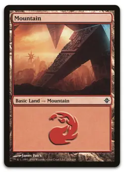 Mountain (243) #243 (NM) Rise of the Eldrazi ROE Magic MTG - Image 1