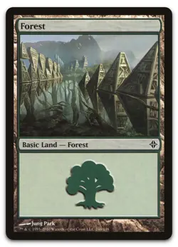 Forest (246) #246 (NM) Rise of the Eldrazi ROE Magic MTG - Image 1