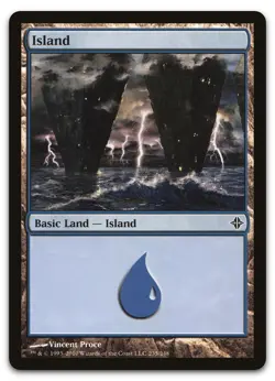 Island (235) #235 (NM) Rise of the Eldrazi ROE Magic MTG - Image 1