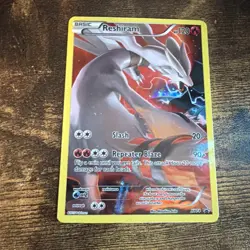 Pokemon XY Reshiram Full Art Black Star Promo XY74 English - Image 1
