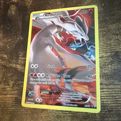 Pokemon XY Reshiram Full Art Black Star Promo XY74 English - Image 2