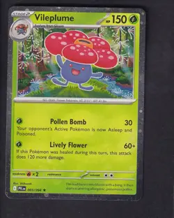 Vileplume 003/094 Cosmos Holo Promo Phantasmal Flames Pokemon Near Mint - Image 1