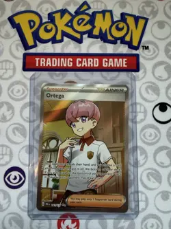 Ortega 141/131 Full Art Ultra Rare Holo Pokemon - SV Prismatic Evolutions - Image 1