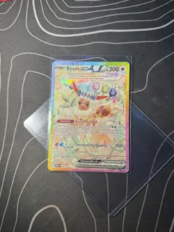 Eevee ex 167/131 SV Prismatic Evolutions SIR Full Art Holo EN NEAR MINT - Image 1