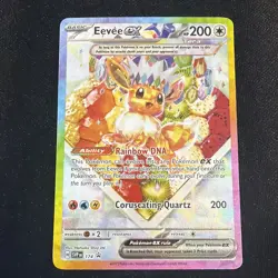 Pokemon Evolutions Promo 174 Scarlet and Violet Card Evee Prismatic Holofoil - Image 1