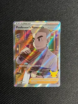 Professor's Research (Professor Oak) 024/025 Ultra Rare Celebrations Pokemon NM - Image 2