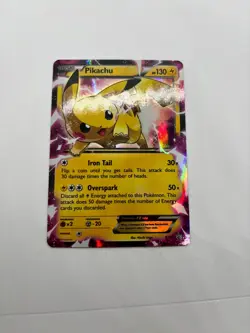 Pikachu EX XY84 Holo Promo XY Promo Pokemon NM - Image 2