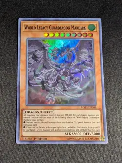 Yugioh - World Legacy Guardragon Mardark MYFI-EN048 1st Edition Near Mint NM - Image 1