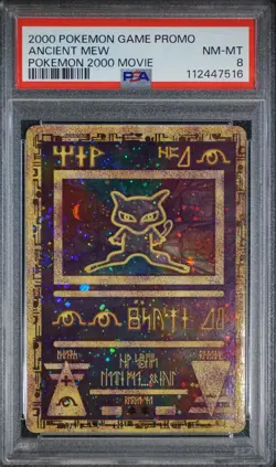 2000 POKEMON ANCIENT MEW PSA 8 NM-MT GAME MOVIE POKEMON 2000 MOVIE - Image 1