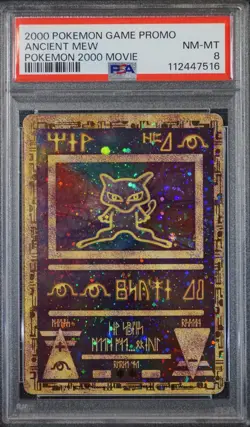 2000 POKEMON ANCIENT MEW PSA 8 NM-MT GAME MOVIE POKEMON 2000 MOVIE - Image 5