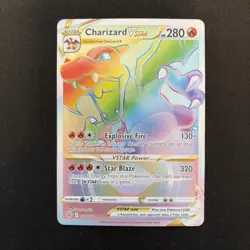 Charizard VSTAR 174/172 Rainbow Secret Rare Brilliant Stars Pokemon English NM - Image 1
