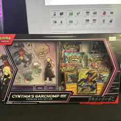 Pokemon TCG Cynthia's Garchomp ex Premium Collection - Image 1
