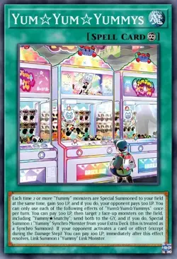 Yugioh Yum Yum Yummys DOOD-EN067 1st Edition Super Rare NM Presale - Image 1