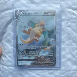 Dragonite V Alt Full Art Holo Ultra Rare Evolving Skies 192/203 - Image 1