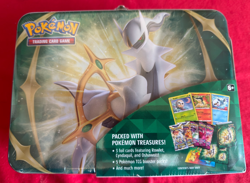 Pokemon TCG Arceus Collector’s Chest Lunchbox Tin Spring 2022 Factory Sealed - Image 1