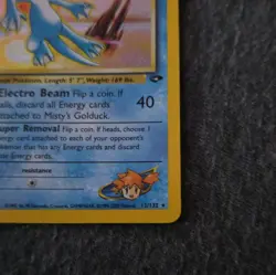 The Pokemon Company Misty's Golduck Gym Challenge 12/132 Holo Rare 70HP EN - Image 4