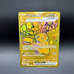 Pokemon Pikachu Ex 179/131 Sv: Prismatic Evolutions Hyper Rare Full Art Holo EX - Image 1