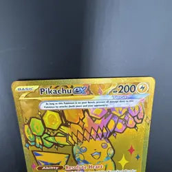 Pokemon Pikachu Ex 179/131 Sv: Prismatic Evolutions Hyper Rare Full Art Holo EX - Image 3